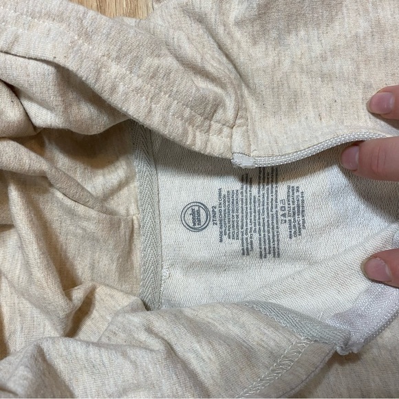 Wonder Nation Sweatshirt Folds into Plush Dog Sz 2T Cream Tan Stuffed Hooded - Picture 3 of 5